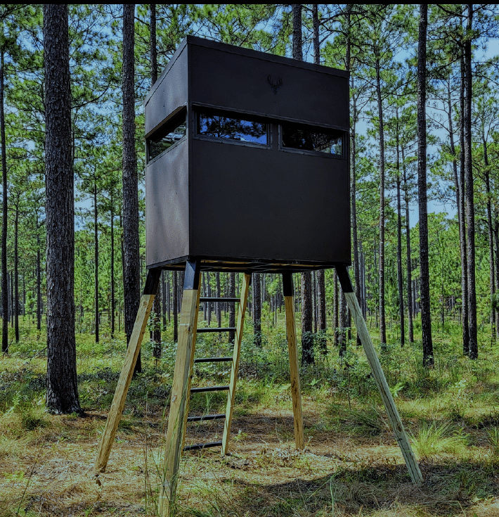 Sad Daddy Hunting Blinds 4X6 BLIND W/ 10' ELEVATION KIT