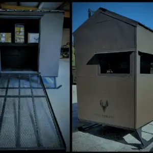 Sad Daddy Hunting Blinds 5X8 HANDICAP ACC BLIND W/ RAMP