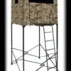Primal Treestands PVTS_806 The Hideout 7' Deluxe Quad Pod w/ Blind Enclosure