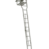 Millennium L_105_SL 18' Single Ladder Stand, padded adj. shooting rest/arm rest, safelink safety line