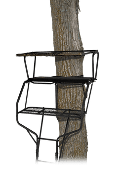 Big Game BGM-LS4860 Gaurdian XLT Ladderstand, 18' Two-Person Ladderstand, Flex-Tek Seat