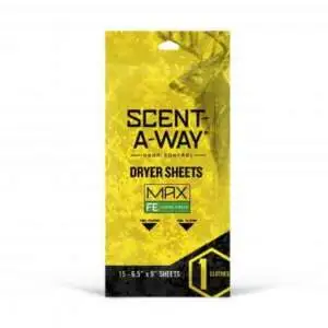 HS 07708 SCENTAWAY EARTH DRYER SHEET