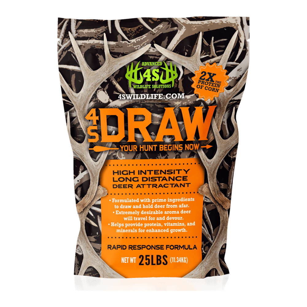 4S C17107 Deer Attractant 25 lb bag peanut and roasted corn based