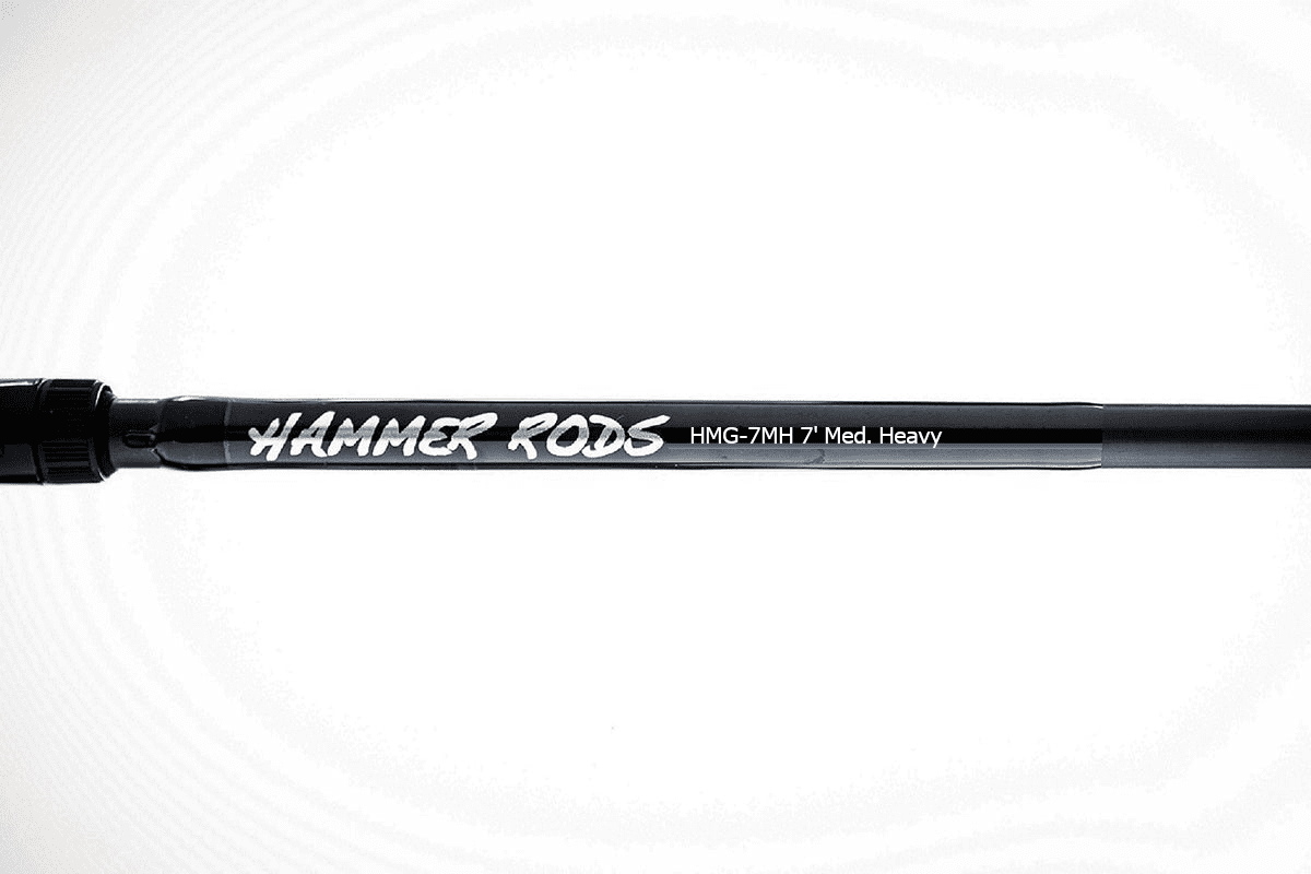 Hammer Rods Elite Series Baitcaster 7' Micro Guide - Medium Heavy