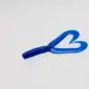 ZOOM 020-110 ZOOM Creepy Crawler Twin Tail 3" Sapphire Blue