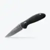 Mini Griptilian® Drop-Point Knife - Black Grivory®