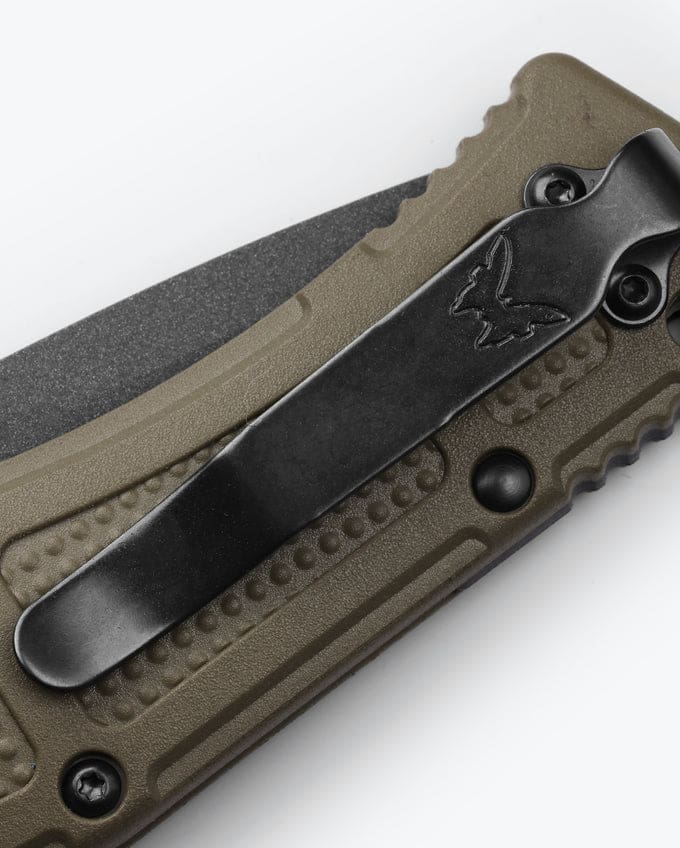Claymore Drop-Point Knife - Ranger Green Grivory® Handle - Image 4