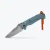 Adira™ Drop-Point Knife - Depth Blue Grivory® Handle