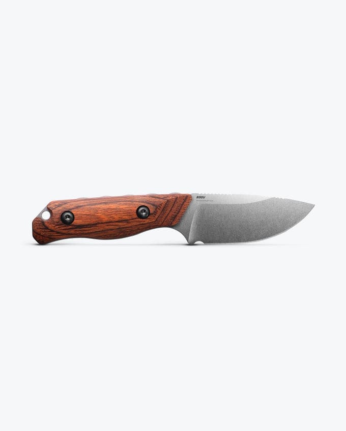 Hidden Canyon Hunter Drop-Point Knife - Stabilized Wood Handle - Image 3