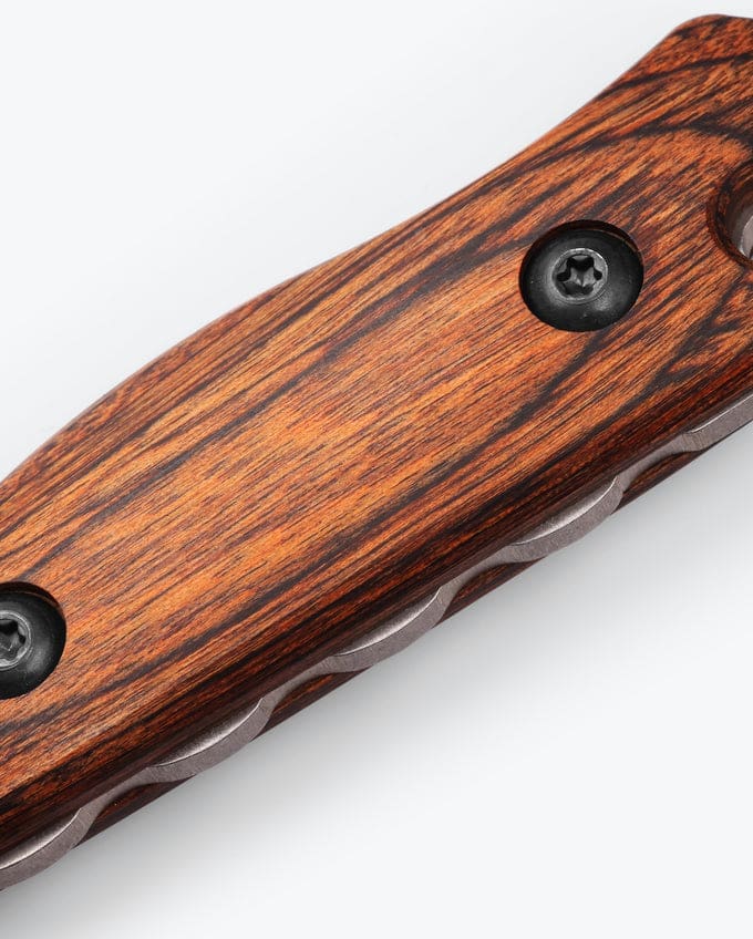 Hidden Canyon Hunter Drop-Point Knife - Stabilized Wood Handle - Image 4