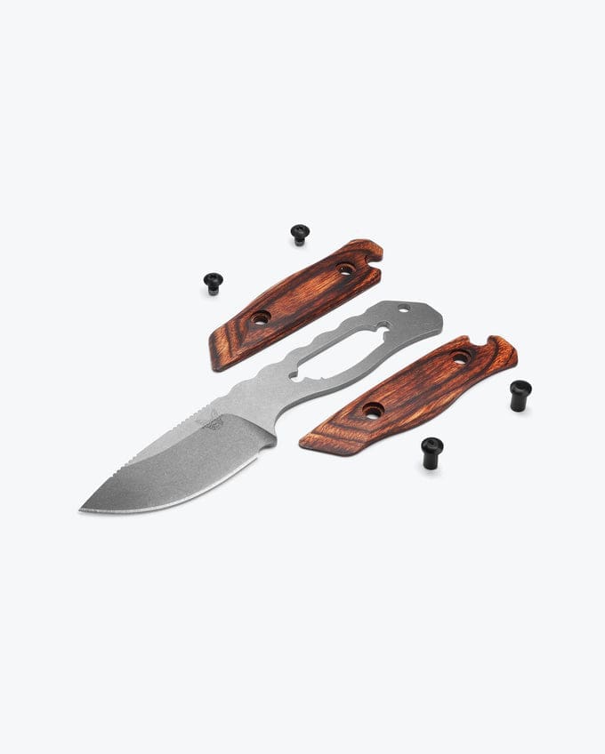 Hidden Canyon Hunter Drop-Point Knife - Stabilized Wood Handle - Image 5
