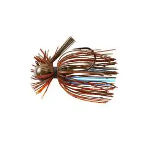 War Eagle WE38HFJ131 War Eagle Heavy Finesse Jig 1/2 Oz Pond Scum Perch