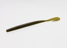 Zoom U-V Speed Worm 6" Green Pumpkin