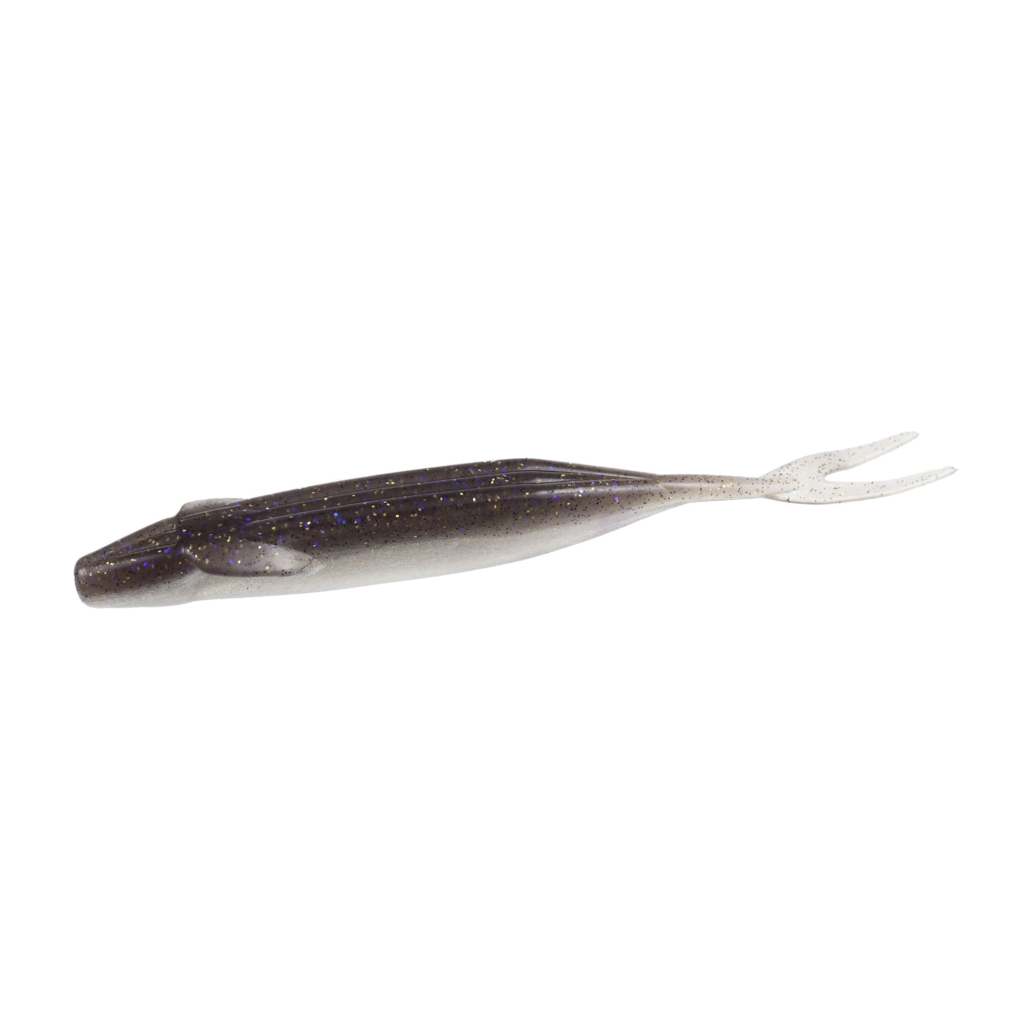 Zoom Winged Fluke 4in Smoke Pepper Clear 8pk - Image 4