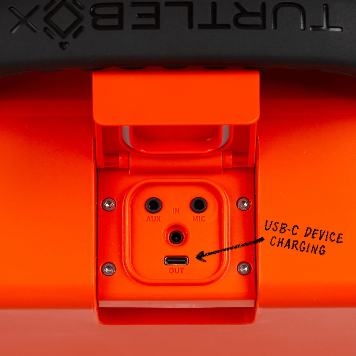 Turtlebox Grande Speaker - Orange - Image 3