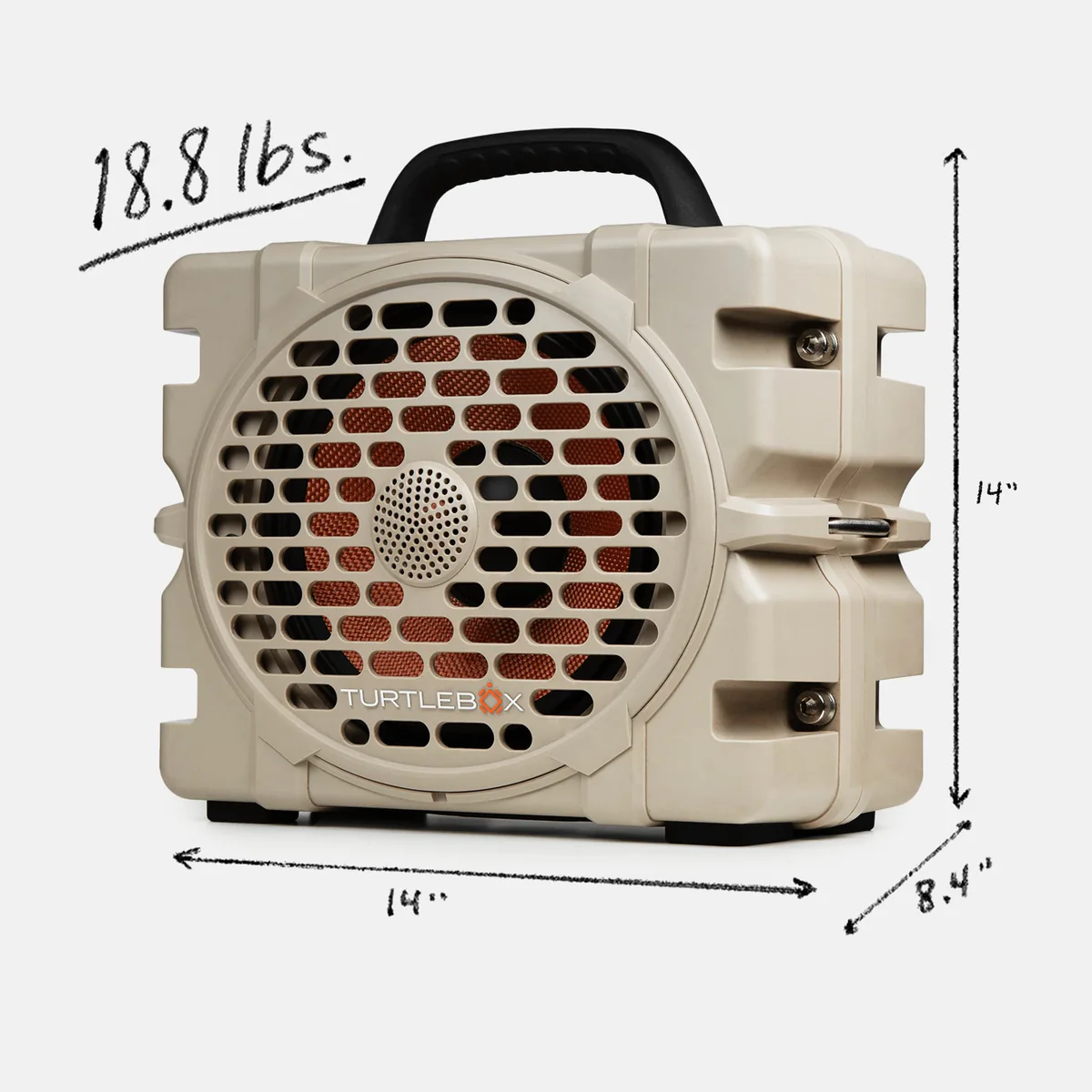 Turtlebox Grande Speaker - Tan - Image 2