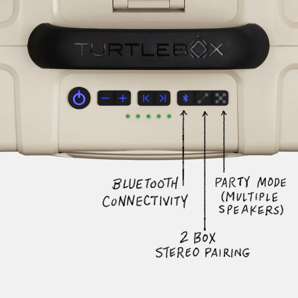 Turtlebox Grande Speaker - Tan - Image 4