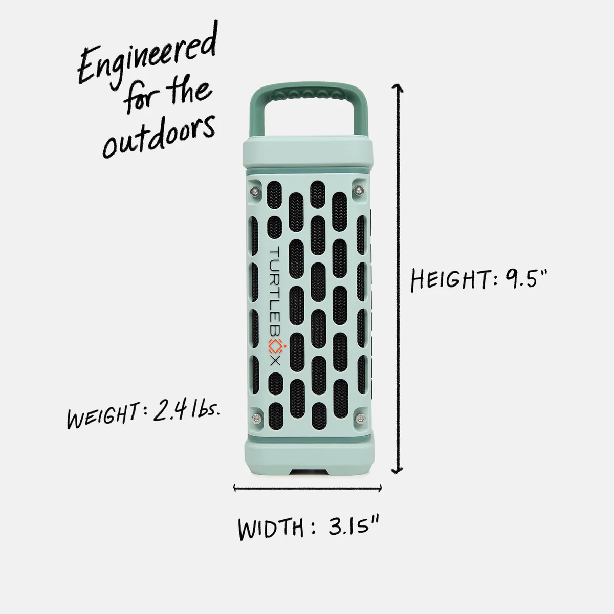 Turtlebox Ranger Speaker - River Rock