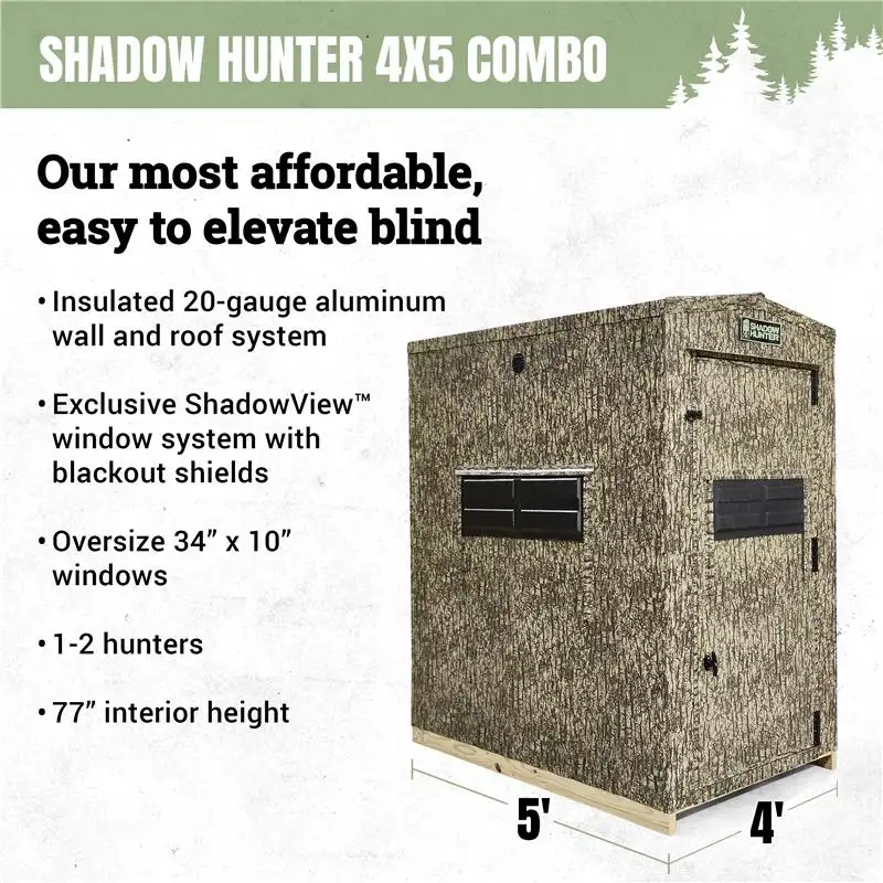 Shadow Hunter 4x5 Gun Blind - Image 2