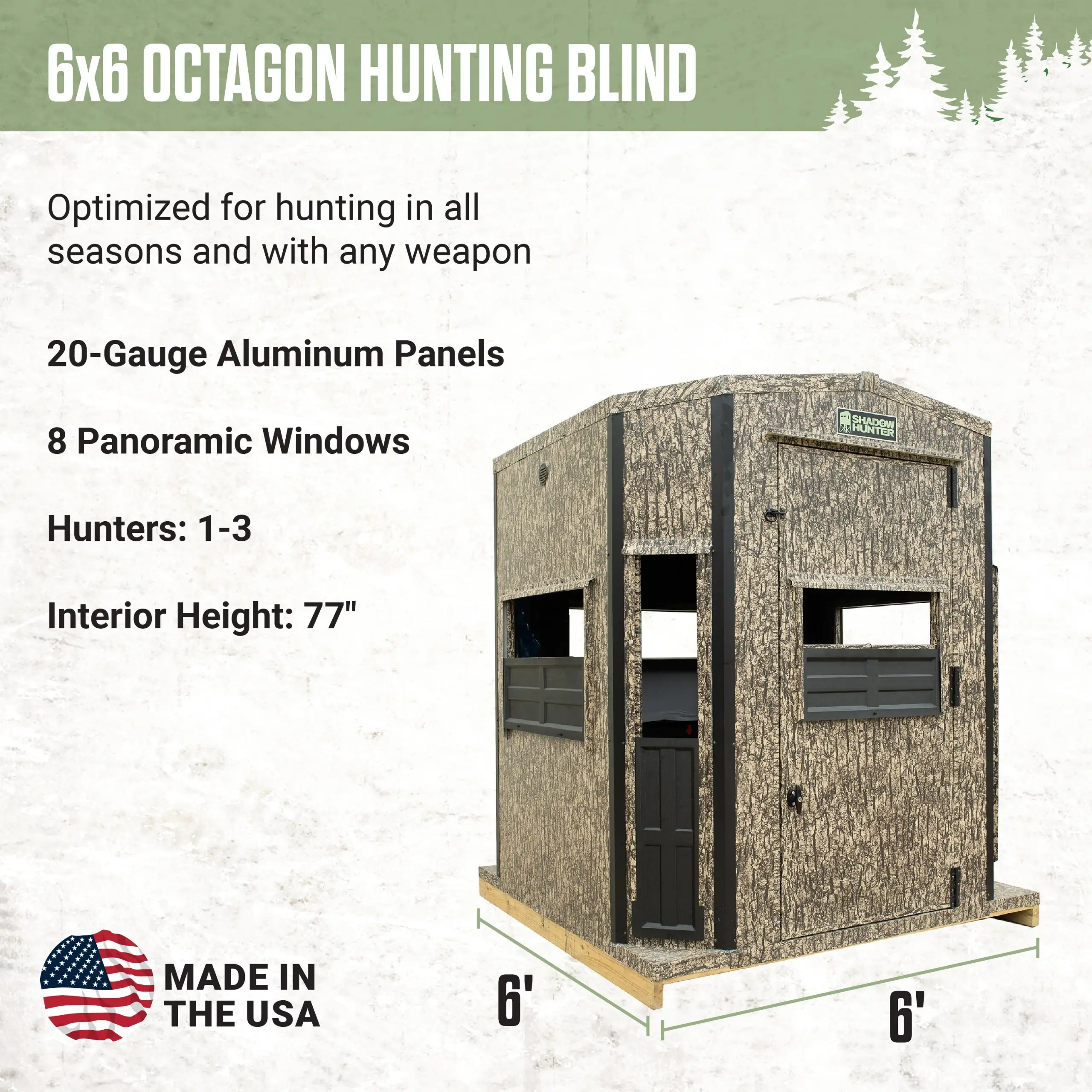 Shadow Hunter 6x6 Octagon Combo - Image 2